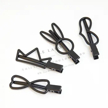 

4 Styles Heart and Ties Hairpin Cute Hair Clip Hairband Comb Bobby Pin Barrette Hairpin Headdress Accessories Hair Styling Tools