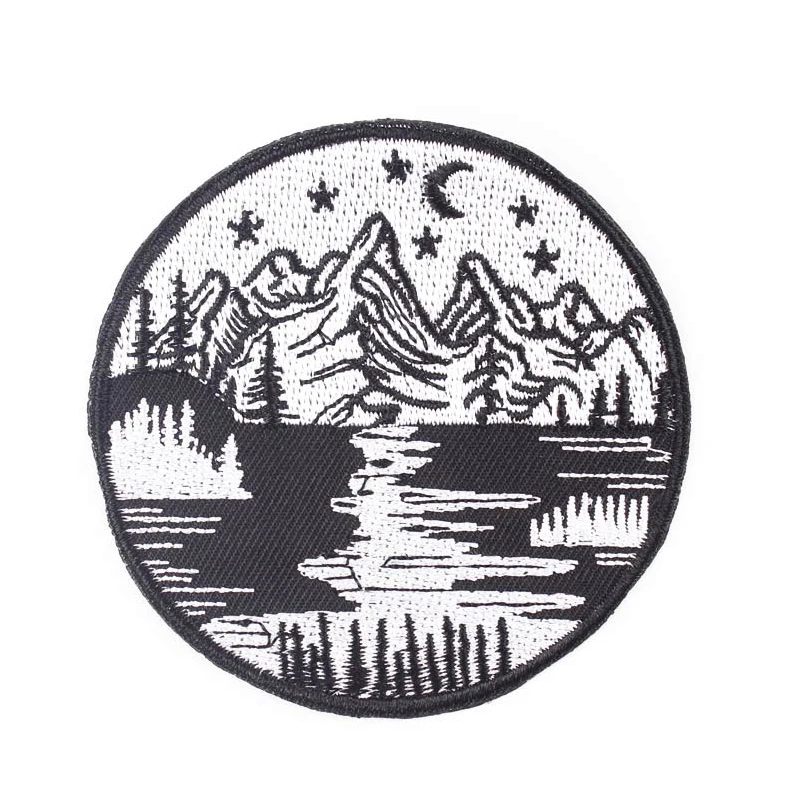 

Pulaqi DIY Badge Patch Embroidery Iron Patches For Clothing Embroidered Patches For Clothing Punk Tactical Patch Clothes Appliqu