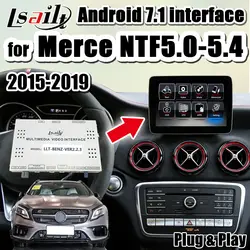 LVDS видео Интерфейс gps-навигатор для Mercedes Benz NTG5.0-5.4 с Mirrorlink OEM кнопку Управление