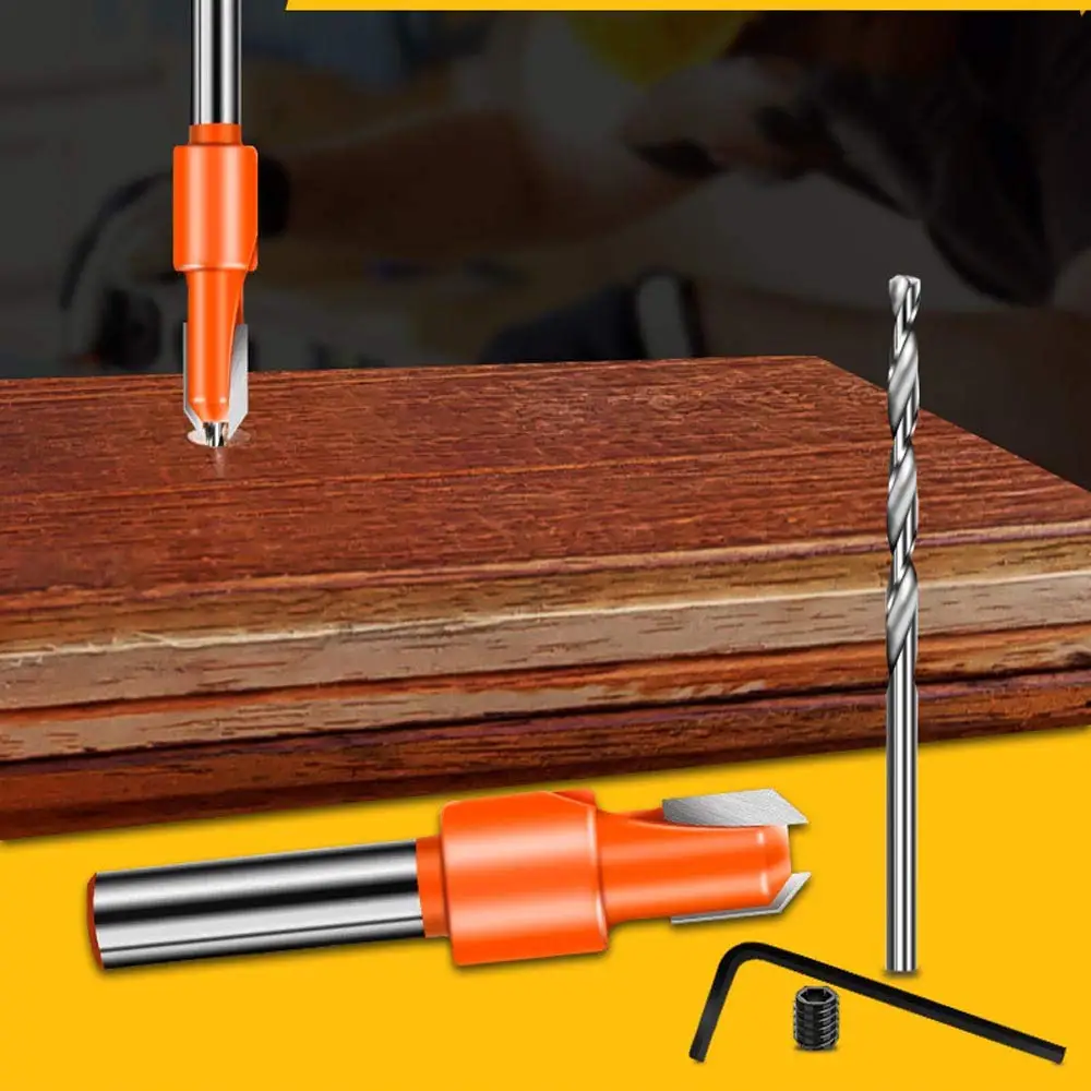 Countersink Drill Woodworking Drill Bit Set Drilling Pilot Holes