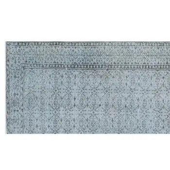 

Handmade Blue Vintage Overdyed Turkish Area Rug 158x280 Cm-5'2''X9'2''