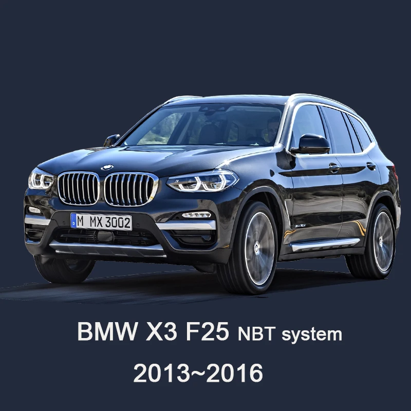 Wifi беспроводной BMW CarPlay Box для всех NBT системы X3 X4 X5 F25 F15 F16 серии Surpport заднего вида CAM Поддержка Android и IOS - Цвет: BMW X3 Series