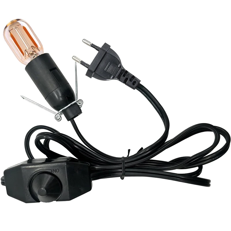 Himalayan Salt Lamp Cord With Dimmer Switch E14 Lamp Base Hanglamp