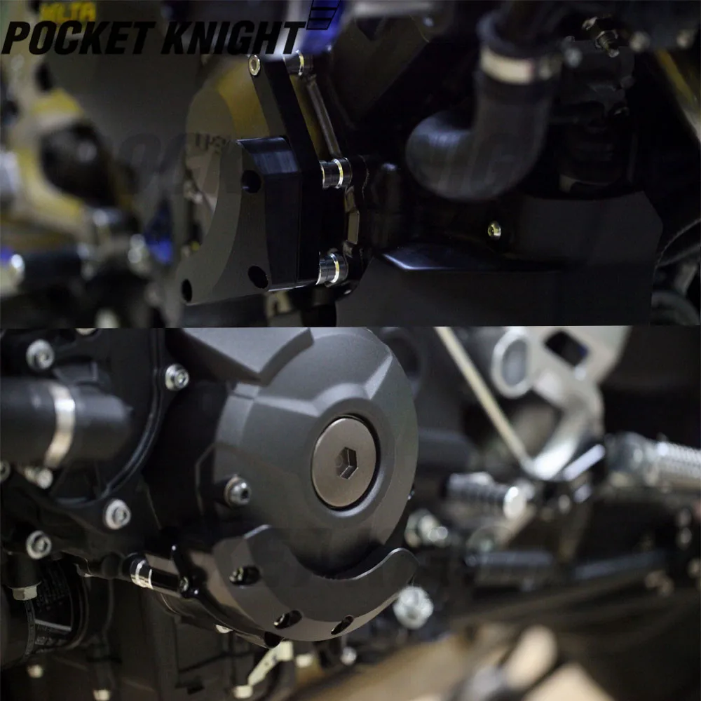 Корпус двигателя слайдер Краш протектор для YAMAHA MT-09/Tracer FZ-09 FJ-09 XSR900- мотоциклетная Защитная крышка левая и правая