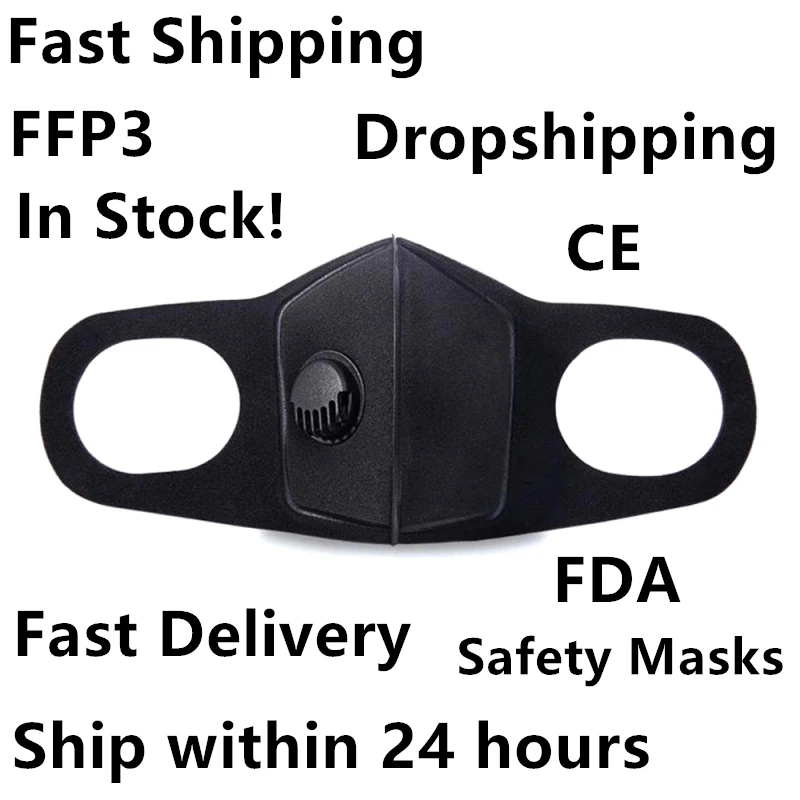 

Security Protection Air Purifying Mouth Muffle Filter Carbon Mask Respirator FFP3 Anti Dust Mask PM2.5 Mouth Face Masks Protect