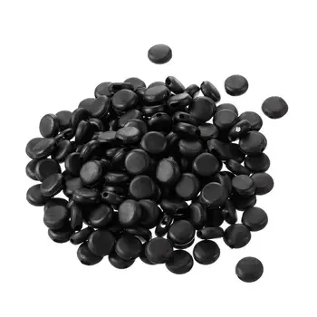 

100pcs 9/10mm Flat Adjustment Buckle Beads Silica Gel Bottons for Mask Elastic Cord Stopper Rope Lock DIY Strap Cord End