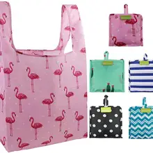 Сумки с логотипом на заказ, складные сумки, многоразовые сумки для продуктов, объемные конструкции, складные сумки для покупок, сумка-тоут, подходит в кармане, экологичная