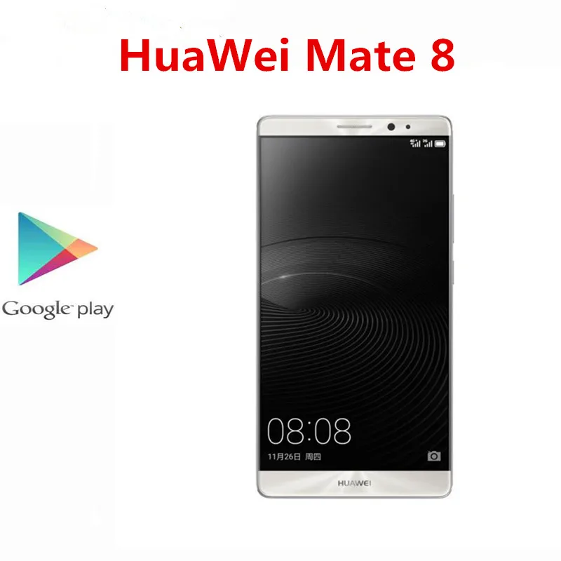 Оригинальный смартфон HuaWei Mate 8 4G LTE 950 Мп + 6 0 МП Kirin 1920 1080 дюйма 128x6 4 Гб R0AM ГБ ROM Android