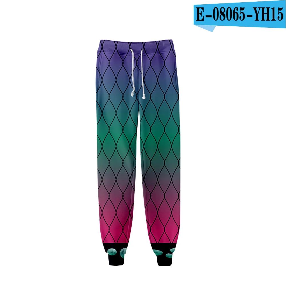 3D pants Удобные, модные, популярные, новые, подходящие 3D штаны для мужчин/wo, мужские, Осенние, в стиле хип-хоп, повседневные, Demon Slayer, штаны для мальчиков/девочек - Цвет: 3D pants