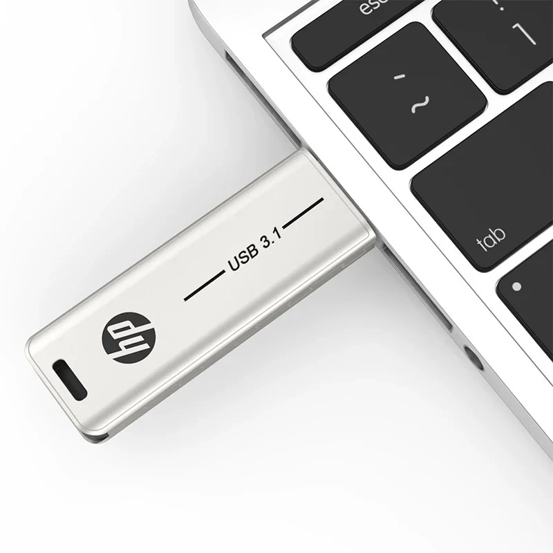 Hp USB флэш-накопитель X796W 512GB ручка-накопитель Cle USB3.1 32GB 64GB 128GB 256GB металлический диск на ключе креативная металлическая флеш-карта памяти