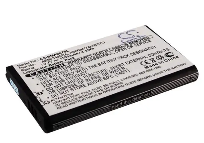 Кэмерон китайско 1100 мАч батарея для SAMSUNG регби II A847 III SGH-A847 SGH-A997 AB663450BA AB663450BABSTD |