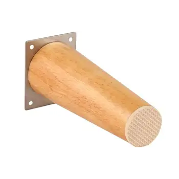 

Furniture Legs Wood Sofa Legs Replacement Legs for Cabinet Vanity Couch Chair Dresser (6 inch) #CO