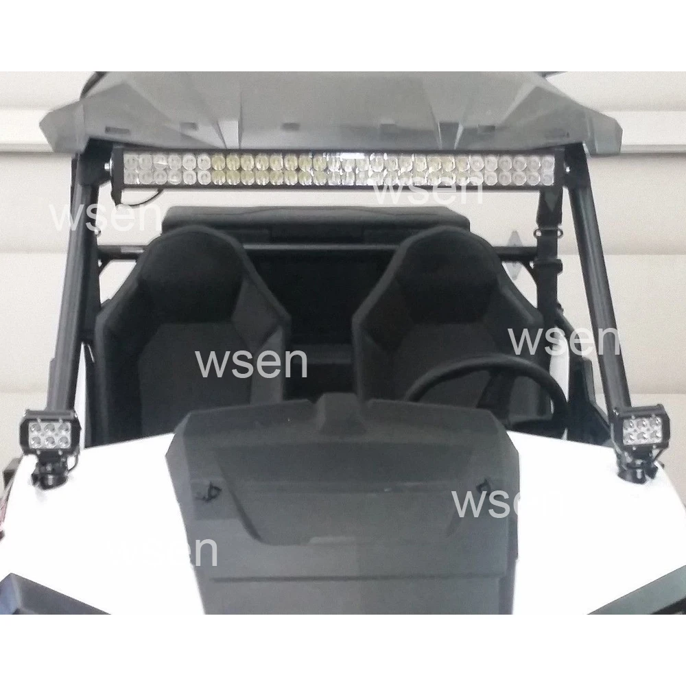 Для Polaris RZR 1000 900 XP a-столб светодиодный комплект для крепления и верхняя крыша 3" прямой светодиодный комплект для крепления осветительной панели с монтажным комплектом