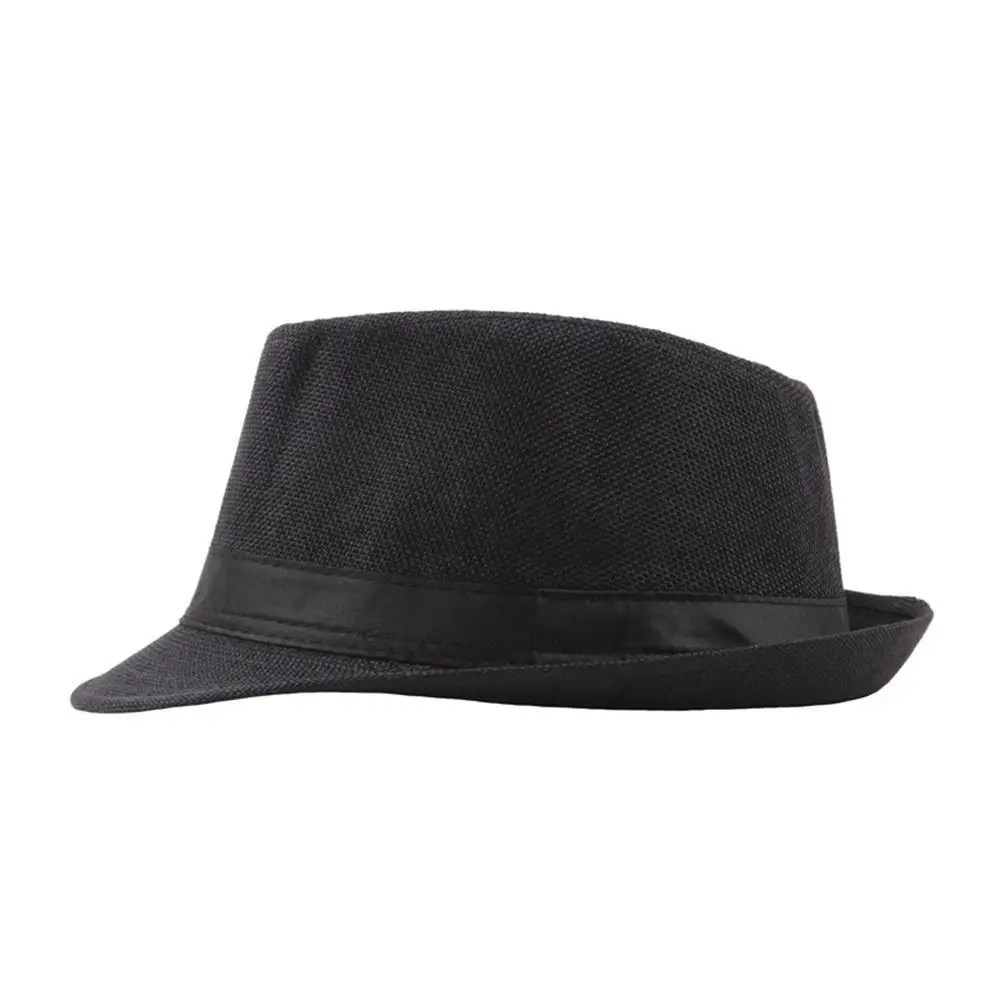 Шляпа Fedoras унисекс винтажная Мужская и женская шляпа-пирожок с корсажная лента Джаз теплые шапки и кепки шляпа от солнца