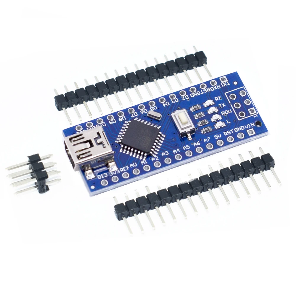 

MINI USB Nano V3.0 ATmega328P CH340G 5V 16M Micro-controller board For Arduino Nano Micro usb