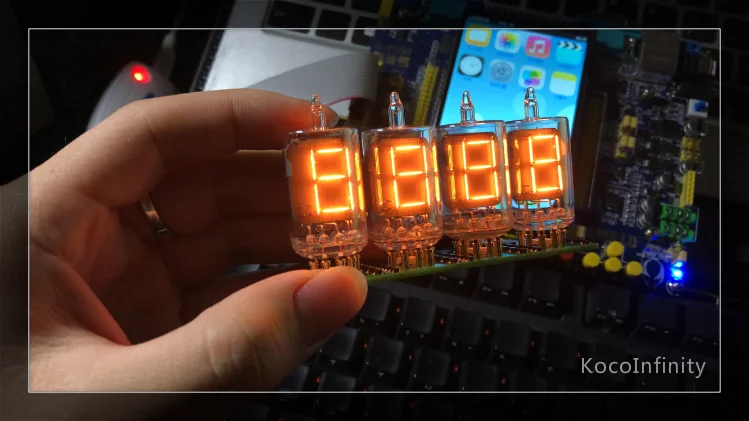 Американская нить трубки DR2000 Numitron трубки показывает теплые DIY зимнее солнце, чем лампа накаливания
