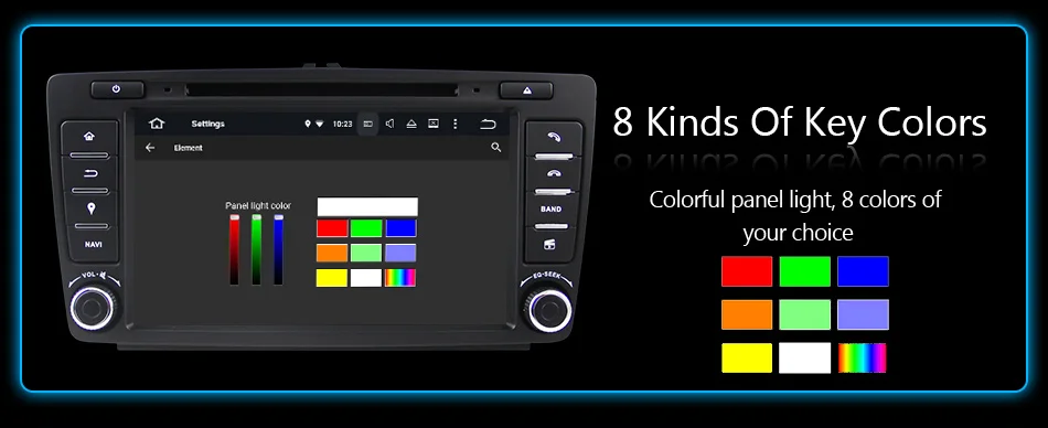 Flash Deal Eunavi 2 din Android 9.0 Car DVD Player GPS Navigation For Skoda Octavia 2014 2015 A7 Radio Stereo Multimedia car pc 2G RAM 27
