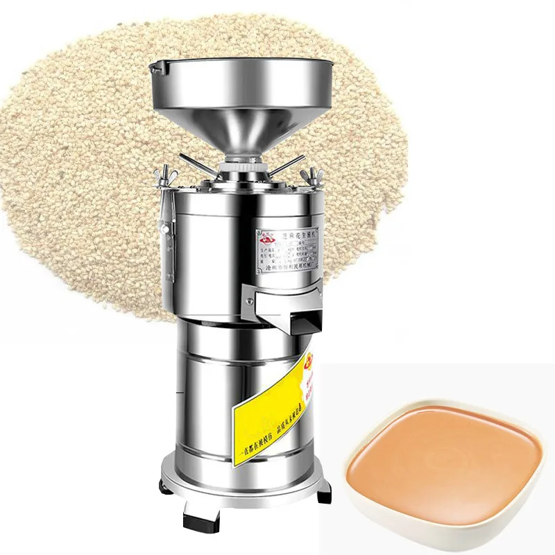 Pbobp Sesame Peanut Butter Grinder Stainless Steel Tahini Maker