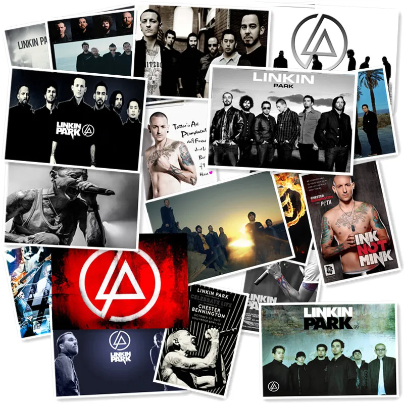 Linkin Park Классическая серия стикер 20/шт ПВХ искусство ремесла Коллекция подарок стены дизайн стикер граффити