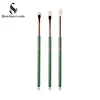 Shoushoulang Professional Handmade Make Up Brush Kit 3pcs Soft Saibikoho Goat Hair Eye Shadow Blending Makeup Brush Set 1