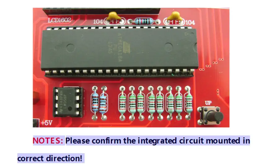 Модуль генератора сигналов AVR DDS V2.0 цифровой