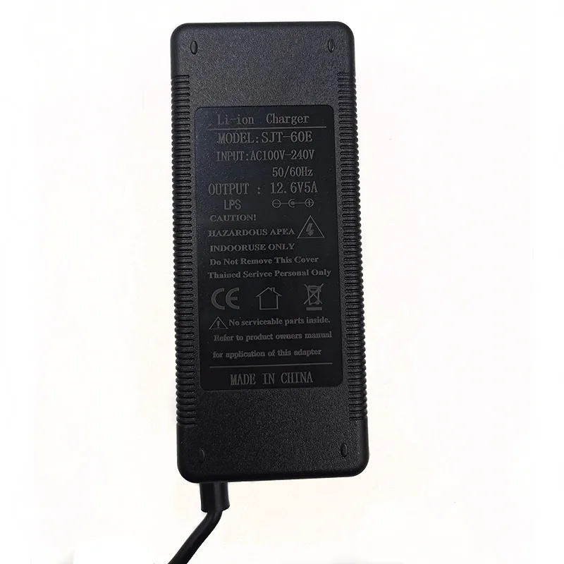 Battery charger charger adapter battery charger adapter 12.6V 5A battery Charger for 18650 Li-ion 3Series 12V Lithium Battery Pack Charger EU/US/UK/AU Plug