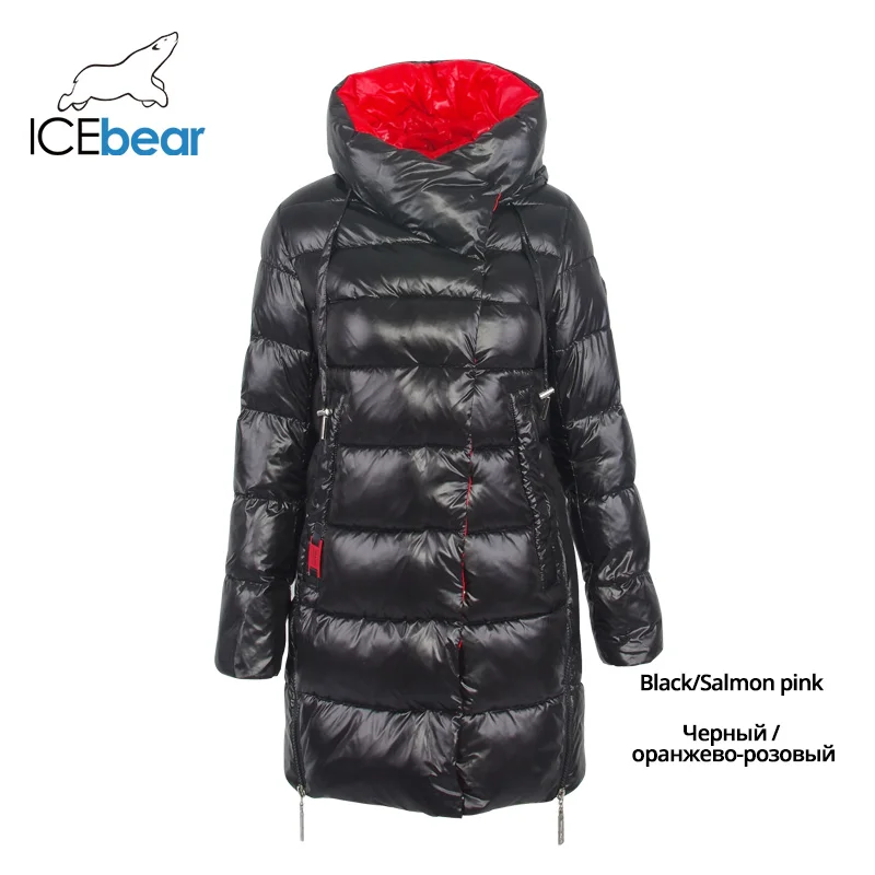G901-G376 ICEbearНовинка зимняя женская куртка Женское пальто модные теплые женские пальто Брендовая женская одежда GWD19503I - Цвет: G901-G376