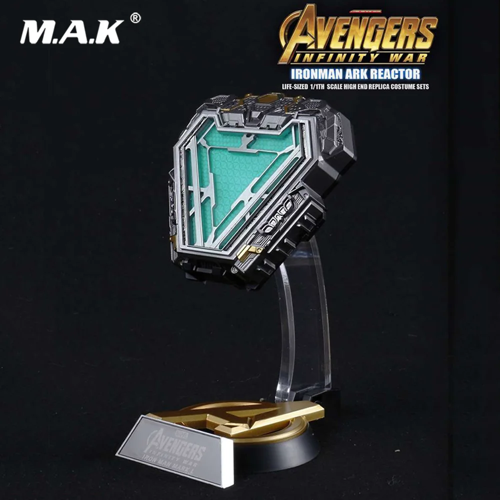 

In Stock 1/1 Scale Avengers Iron Man MK50 ARK Reactor Modified Version Model for Fans Gifts