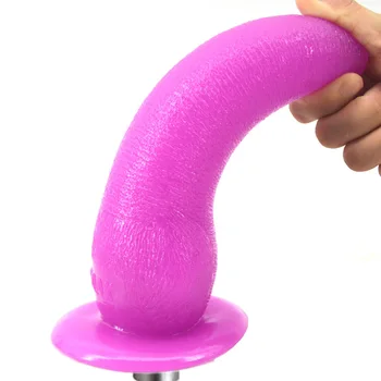 Traditional Sex Machine Attachment 3XLR Accessories Animal Lvory Mussel Dildo Suction Cup Sex Love Machine For Women Man Y17 4