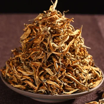 

2019 Chinese Yunnan Dian Hong Tea The Premium DianHong Tea Beauty Slimming Diuretic Down Three Green Food Dian Hong Black Tea