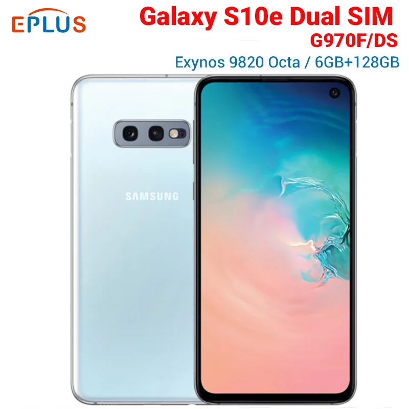 Глобальная версия 5," samsung Galaxy S10e G970F-DS Dual SIM мобильный телефон Exynos 9820 6 Гб ram 128 Гб rom Android 9,0 4G смартфон