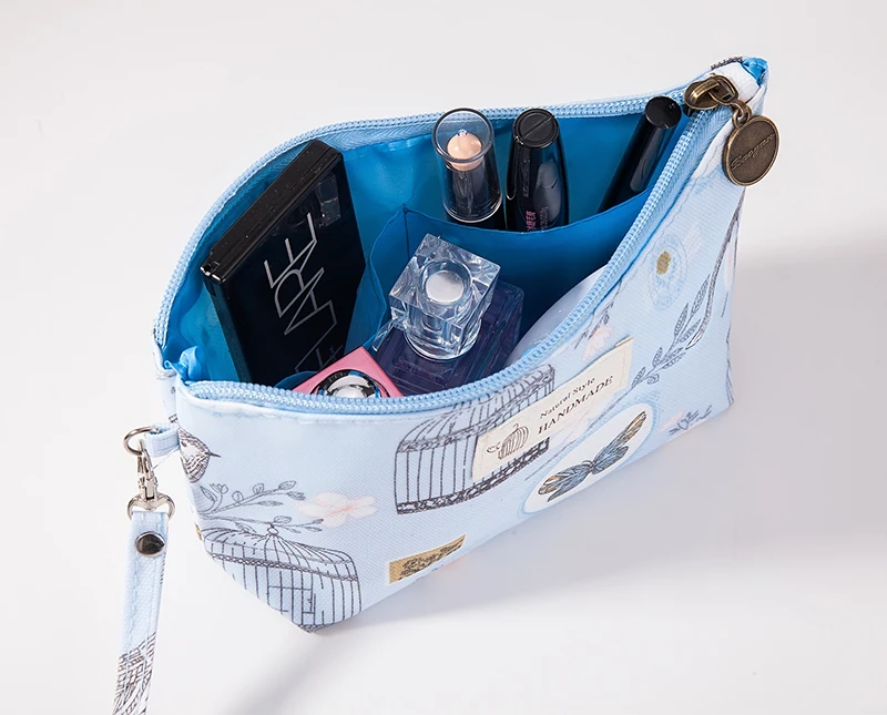 Портативные водонепроницаемые косметички, вместительная сумка для макияжа, Дорожный чехол на молнии, сумки для хранения помады, органайзер, сумка