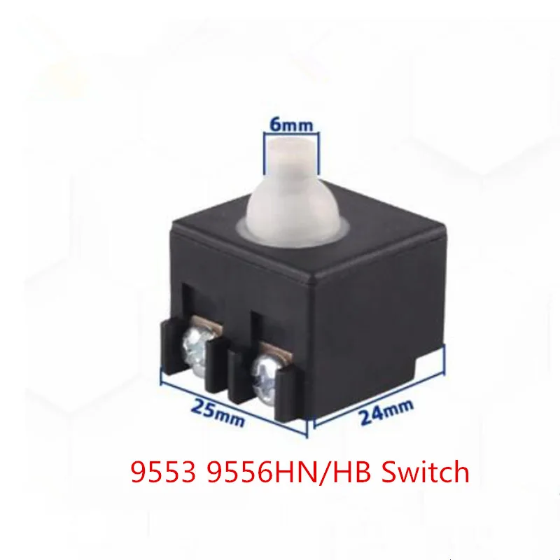 

1PC Angle Grinder Switch For GWS6-100/GWS-125 8-100/6600 6000 9553 9556HN/HB Switch Angle Grinder Accessories