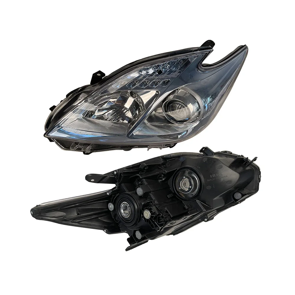 

A Pair Car Headlight For Toyota Prius ZVW30 White Headlamp Lens 2009 2010 2011 2012 2013 2014 2015