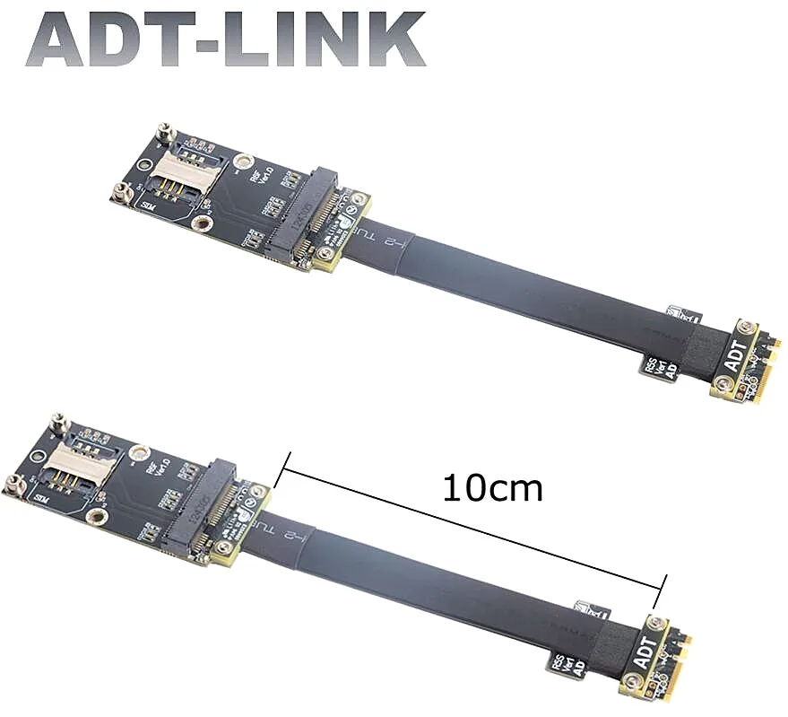 Interfaccia Wifi M.2 A.E Key Scheda Di Rete Wireless Extender Scheda Adattatore Per Mini-Pcie Mpcie Cavo Flessibile Per Riser Bluetooth Wifi