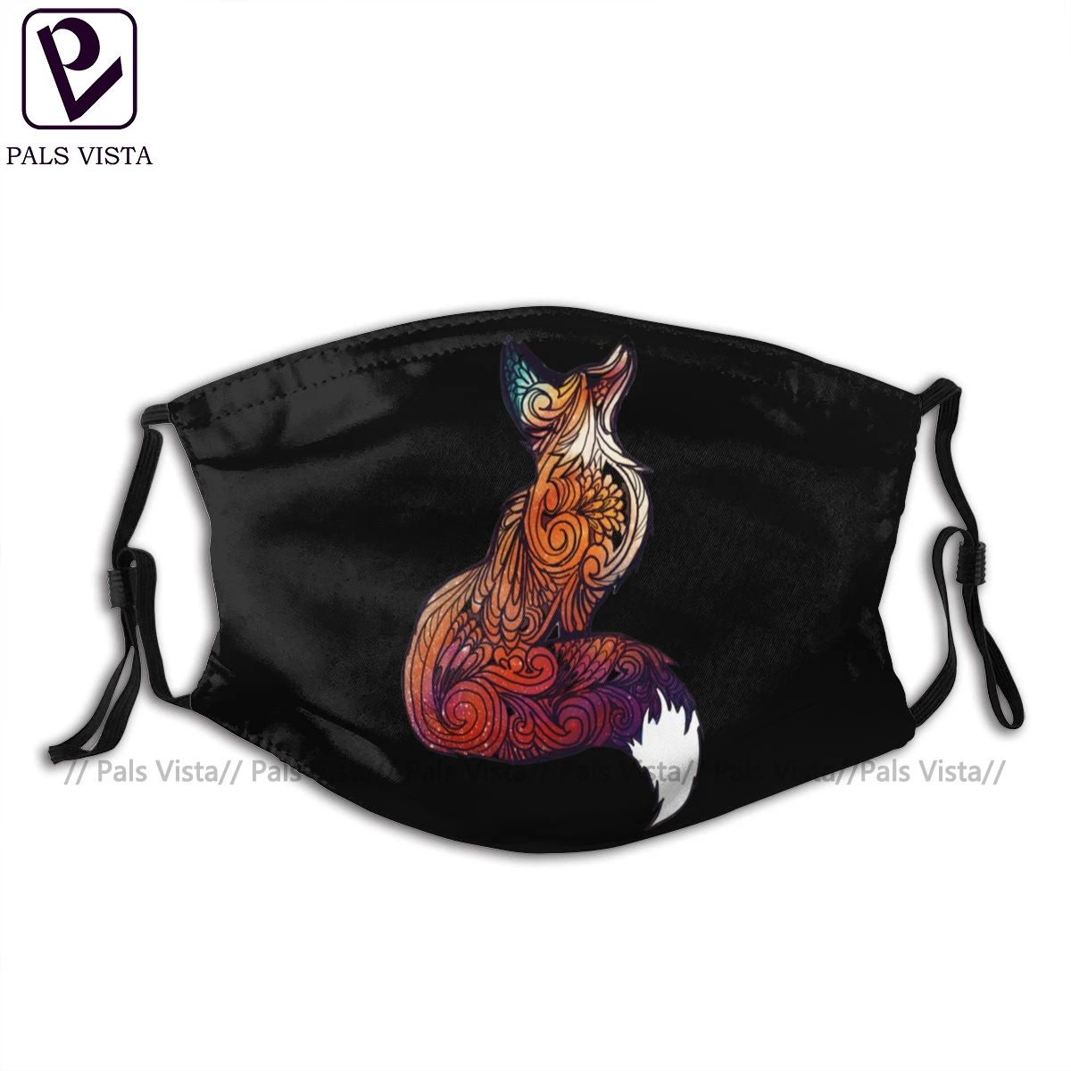 Fox Mouth Face Mask Space Facial Fashion Cool with 2 Filters for Adult | Аксессуары для одежды