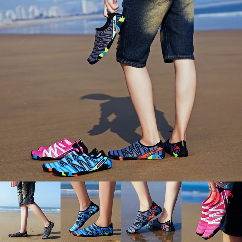 

Unisex Sneaker Swimming Shoes Water Outdoor Surfing Slippers Unisex Outdoor Beach Sandals Soft Plush Slides Flats Non-Slip Shoes