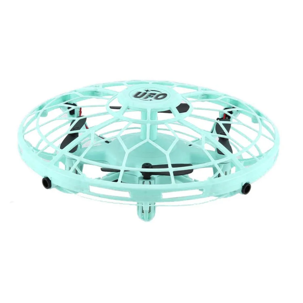 Мини Радиоуправляемый Дрон с датчиками 2,4G 4CH Квадрокоптер Gyro Fly Ball умный Небьющийся Карманный UFO безопасные игрушки для детей