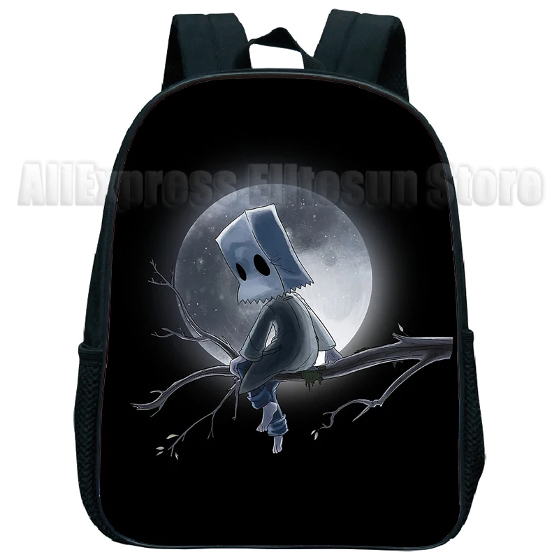 Little Nightmares 2 Backpack Kids Kindergarten School Bag Toddler Waterproof Daily Knapsack Children's Cartoon Mini Rucksack 6