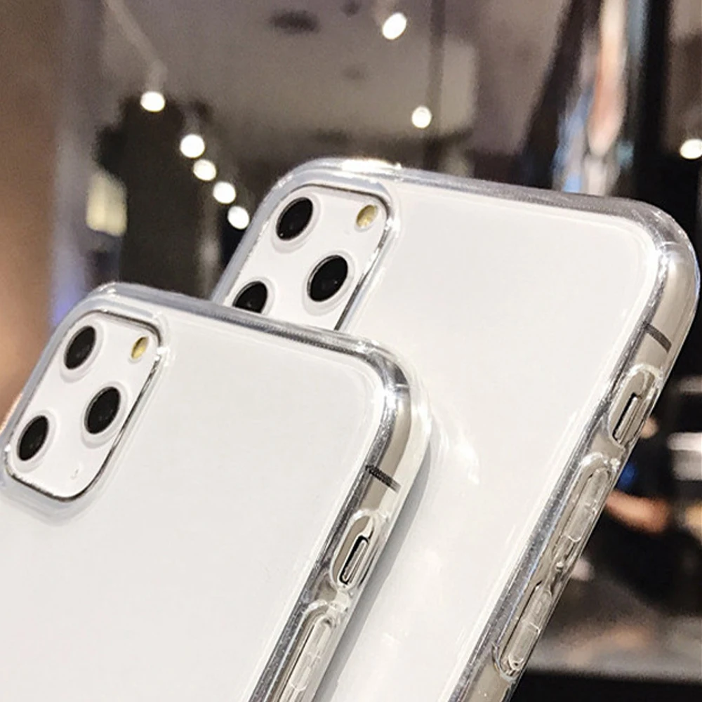 Прозрачный чехол с надписью и текстом в социальных сетях для iPhone 12 Mini чехлы 11 Pro Max