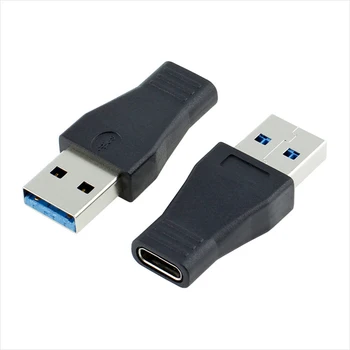 

Laptop USB 3.0 Male to USB 3.1 Type C Female Data Converter Desktop USB3.1 Type-C to USB-C Female Port OTG Adapter SUB Sale