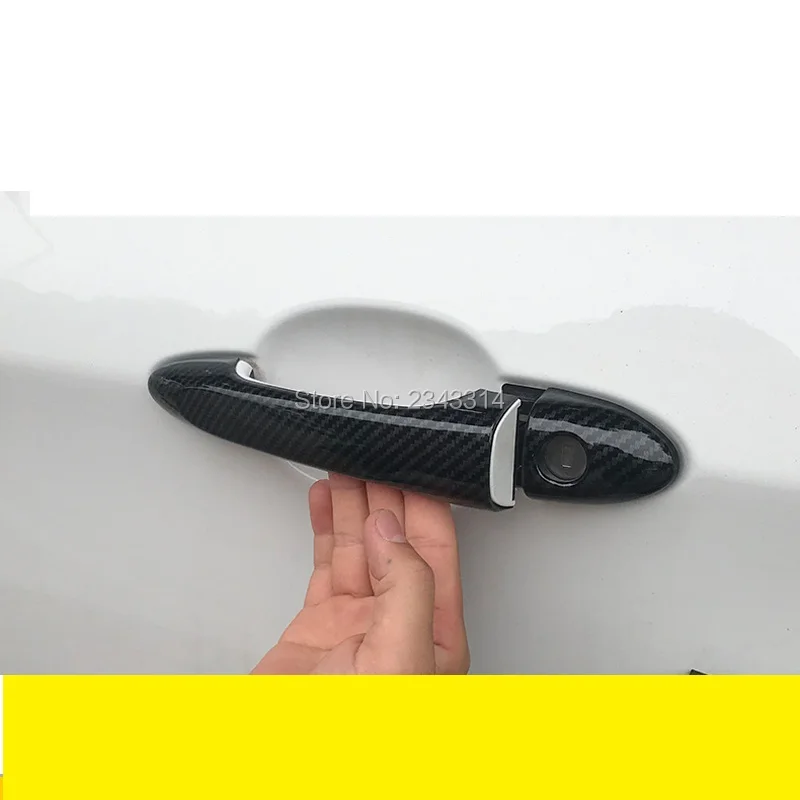 Автомобильный Стайлинг для Chevrolet Orlando ABS углеродного волокна автомобильные дверные ручки Крышка отделкой снаружи Chrome Аксессуары 8 шт./компл