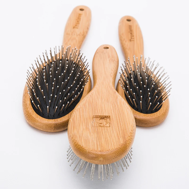 Truelove Pet Dog Cat Hair Remover Brush Round Steel Needles Comb Fur Brushes for Dogs Cats Pet Clean Grooming Comb Brush Tools