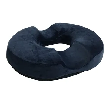 

Coccyx Pillow Prevent Hemorrhoid Cushion Pad Chair Portable Caudal Vertebra Protect Lumbar Care O Shape Home Zipper Pain Relief