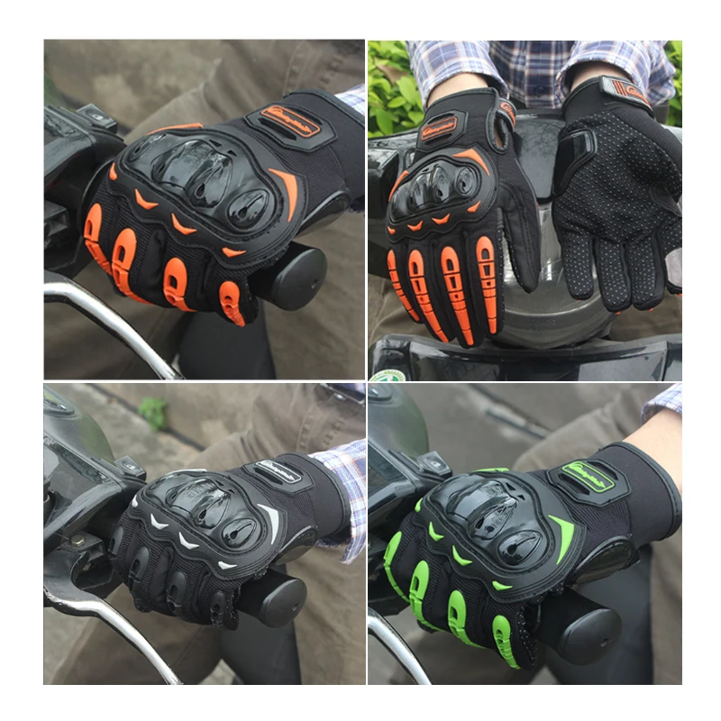 Мужская Wo мотоциклетная Guantes дышащая Защитная Экипировка с сенсорным экраном для