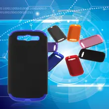 

Hot sellingCombine Soft Silicone with Hard Rubberized, Case For Samsung I9300