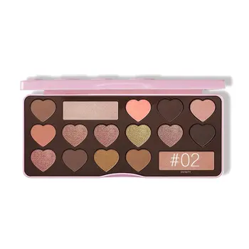 

Kiss Beauty Glossy Eyeshadow Powder Flashing Pearlescent Eyeshadow Girls Cosmetics Lasting Shiny