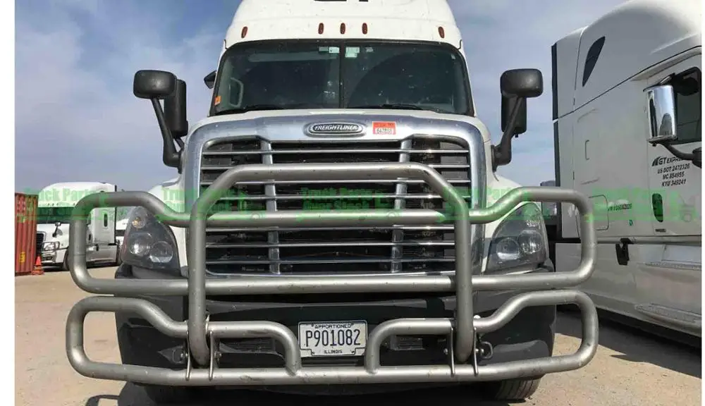 

Deer Guard Polishing for Volvo VNL 2004-17 Bracket Grill Guard Semi Truck Bumper