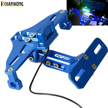 

Motorcycle Adjustable License Plate Bracket Holder Frame Number Plate For Suzuki GSF1250 BANDIT GSF-1250 2007-2015 2014 2013