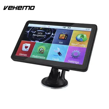 

7 Inch HD GPS Navigator GPS Navigator System E-Book 7" Car GPS Navigation for Free Map Support for National Languages